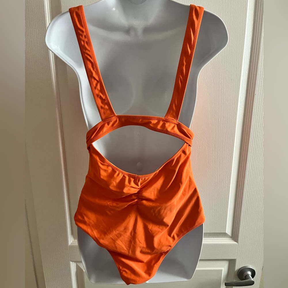Beachsissi Plunging V Neckline Women's One Piece - Picture 2 of 4